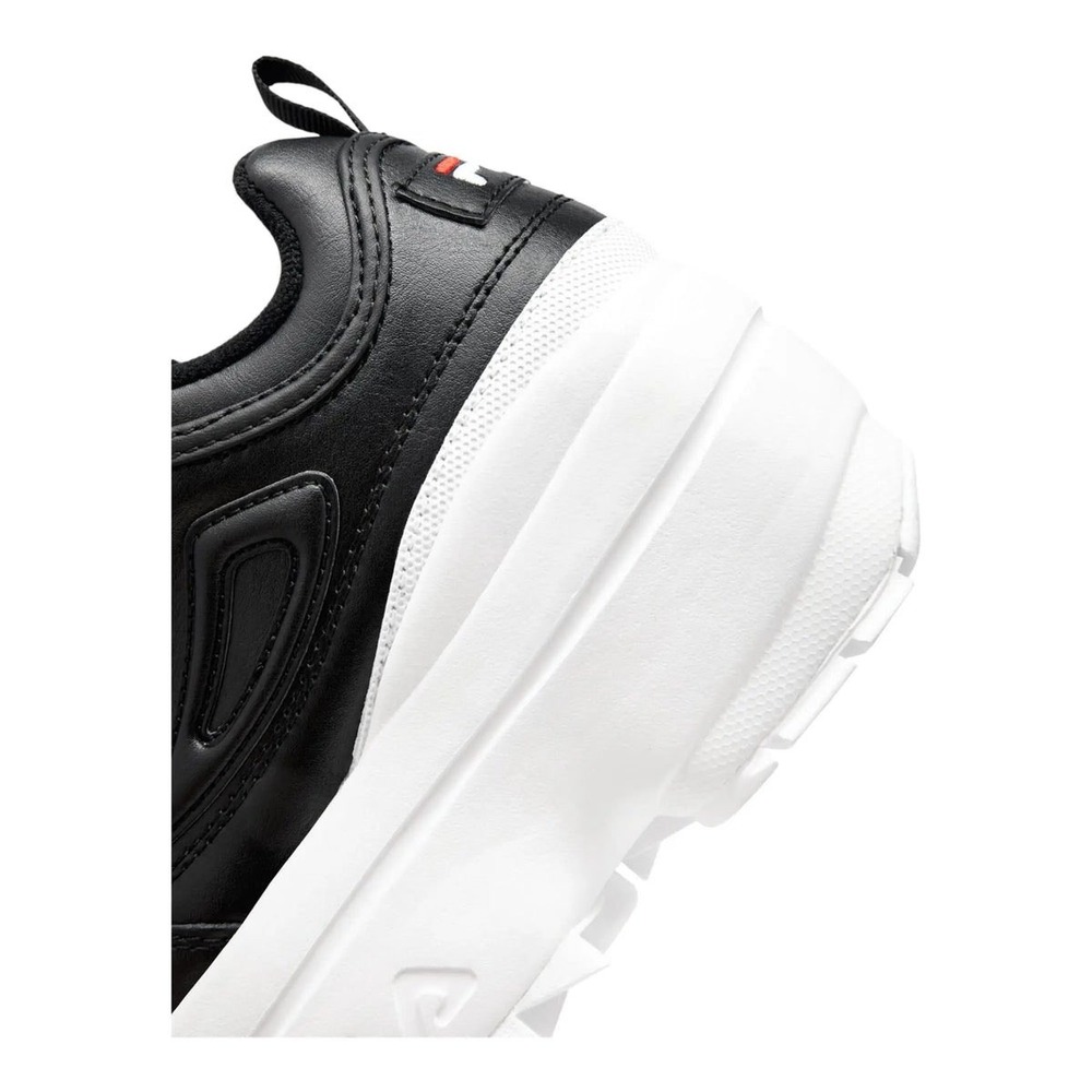 FILA Disruptor II Premium Platform Sneakers Black White sz 6.5 Chunky Shoes NEW - Picture 13 of 16